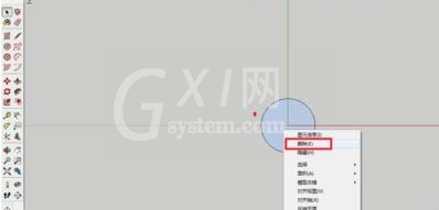 草图大师绘制三维球体模型的具体操作步骤截图