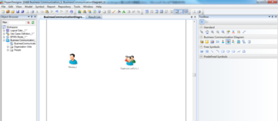 Power Designer建立业务沟通模型的操作教程截图