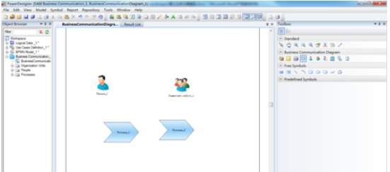 Power Designer建立业务沟通模型的操作教程截图