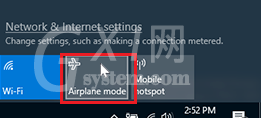 Win10卡在飞行模式的处理方法