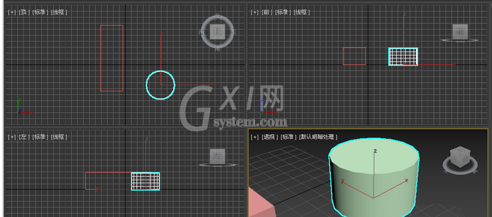 3dmax2018制作简单图形的操作教程截图