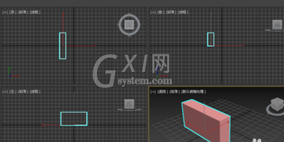 3dmax2018创建长方体的操作流程截图