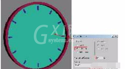 3dmax2009制作一个时钟的操作教程截图