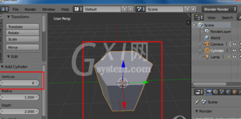 blender制作蜂巢网格的相关操作教程截图