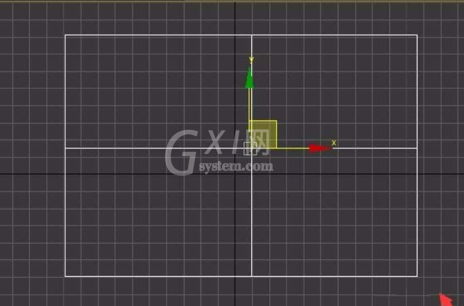 3Ds MAX创建田字格模型的操作教程截图