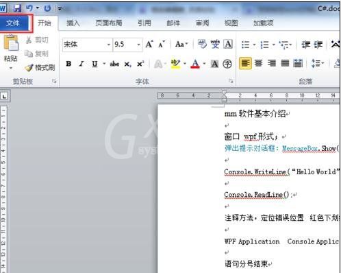 word2010文档进行锁定的操作方法截图