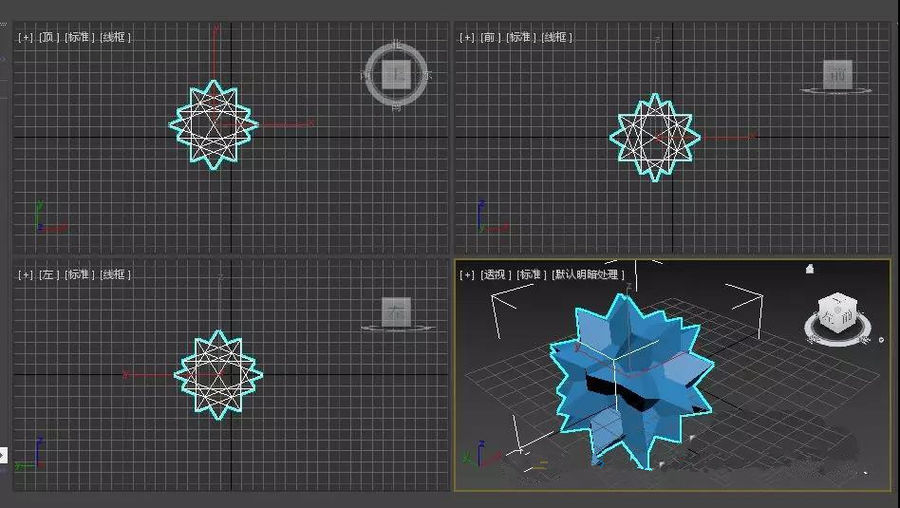 3dmax2018创建异面体的详细操作方法截图