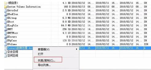 WinHex文件类型恢复方法步骤截图