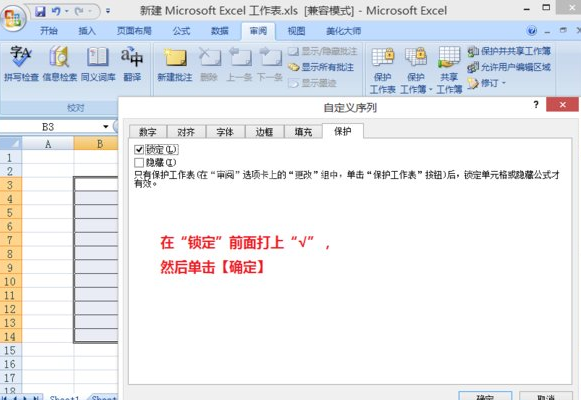 excel2007隐藏单元格内容的操作步骤截图