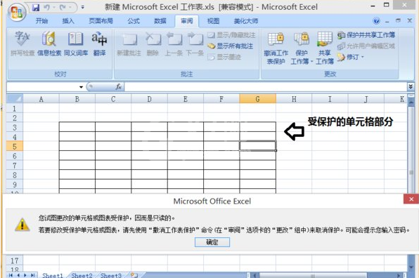 excel2007隐藏单元格内容的操作步骤截图