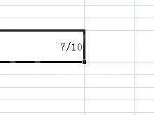 excel2007将小数转为分数的操作教程截图