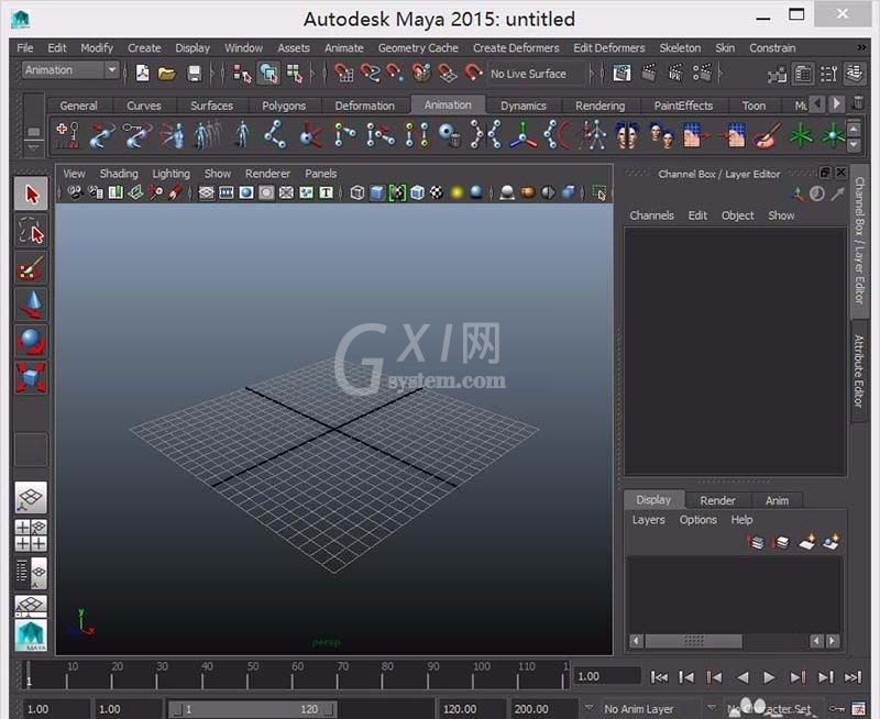 maya创建花草模型的详细操作教程截图