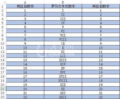 excel2013隔行设置背景色的详细教程截图