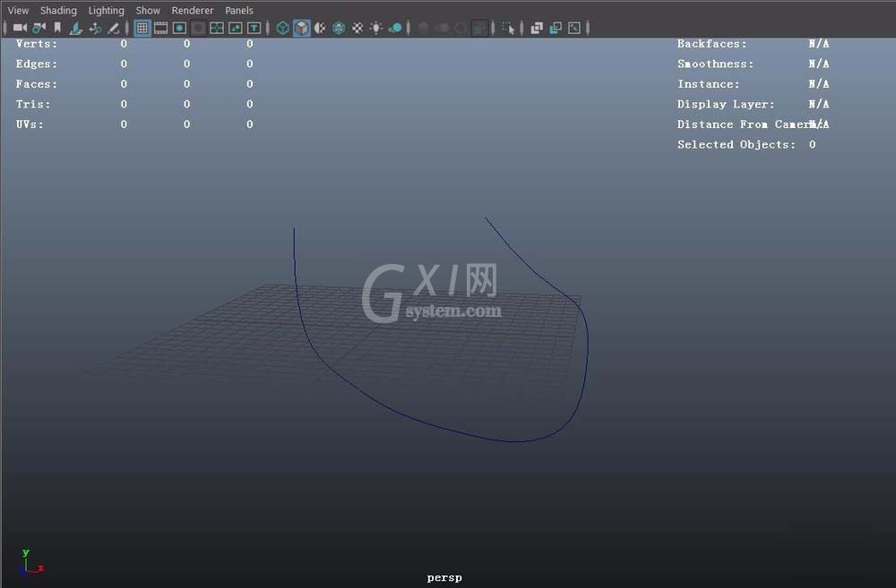 maya中planar成面命令使用操作教程截图