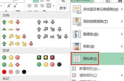 excel2013使用红绿图标标记员工完成情况的操作教程截图