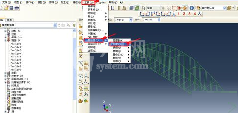 Abaqus突显指定单元编号的单元的操作方法截图