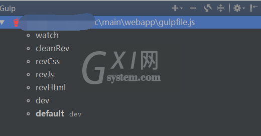 intellij idea使用gulp的详细操作步骤截图