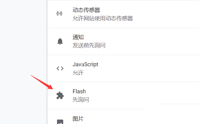 谷歌浏览器设置flash访问权限的操作过程截图