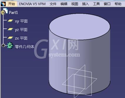 Catia的特征树消失了的处理方法截图