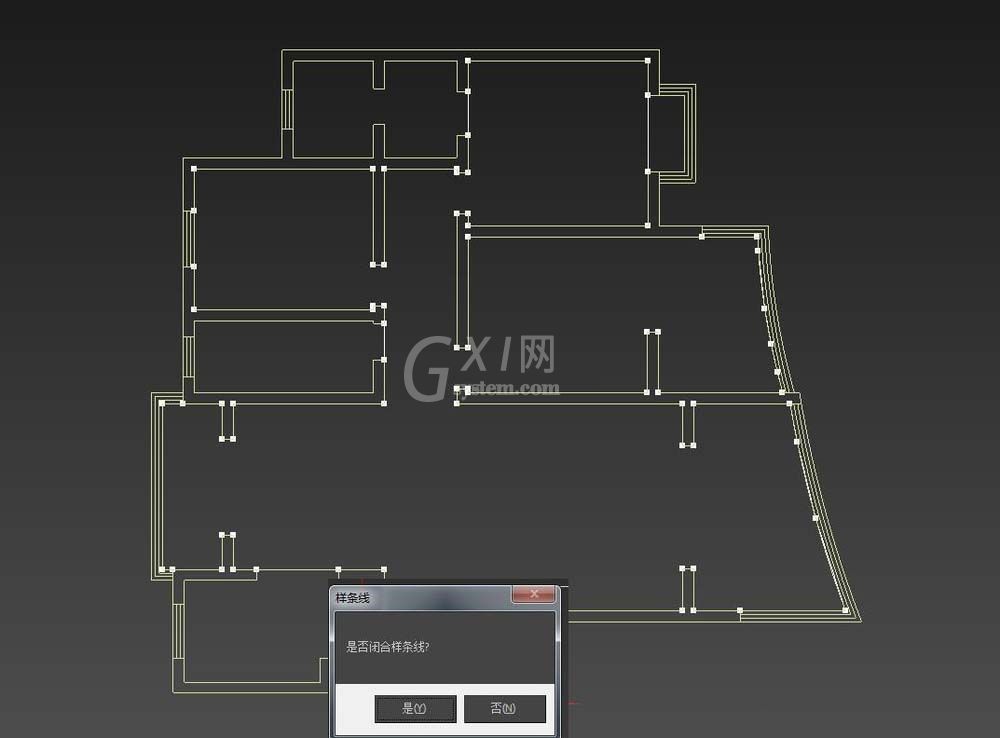 3Ds MAX单线建模的操作步骤截图