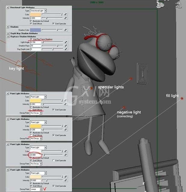 maya制作青蛙玩具的图文操作教程截图