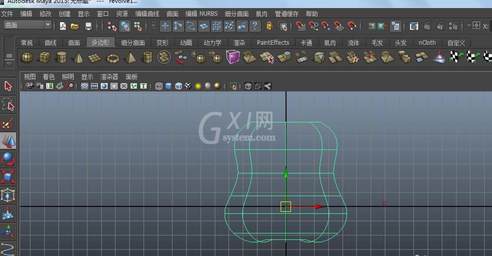 maya制作对称物体模型的操作步骤截图