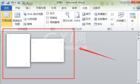 word2010插入横页的操作步骤截图