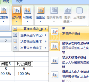 excel2007做出帕累托图的操作步骤截图