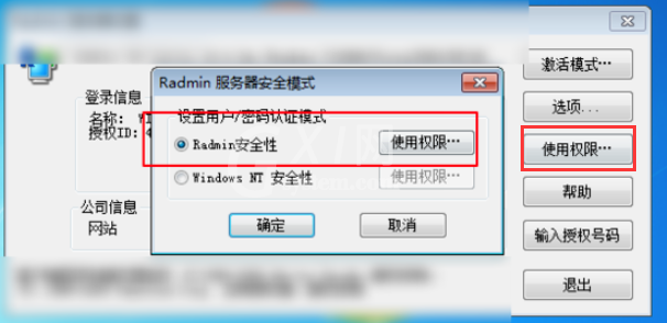 Radmin服务器设置的方法步骤截图