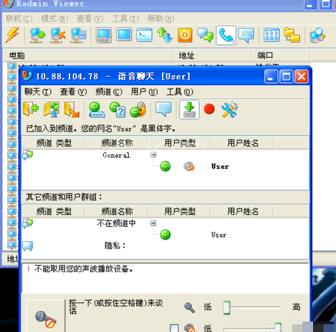 Radmin进行远程桌面的方法步骤截图