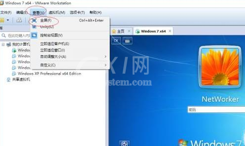 VMware设置窗口大小的操作步骤截图