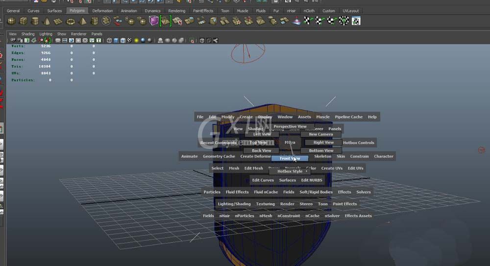 maya测量模型距离的详细操作教程截图