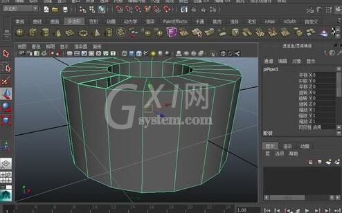 maya补上多边形缺失的面的简单操作步骤截图