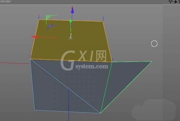 C4D使用多边形画笔工具建模不规则模型的操作步骤截图