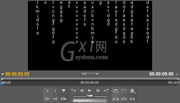 premiere制作文字雨效果的操作方法截图