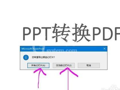 ppt2013转成pdf格式文件的操作方法截图