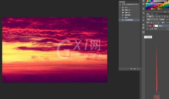 photoshop cs6给海盗船合成黄昏特效的图文操作步骤截图