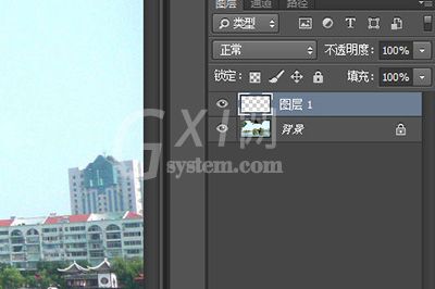 Adobe Photoshop给风景图片添加太阳的操作方法截图