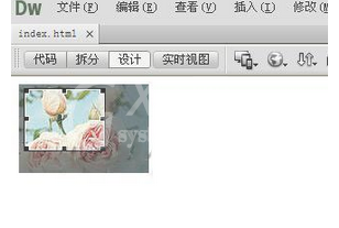 Dreamweaver进行图片编辑的操作步骤截图