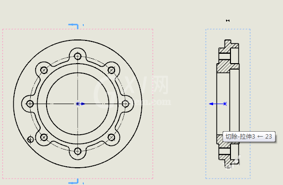 Solidworks绘制剖视图的操作方法截图