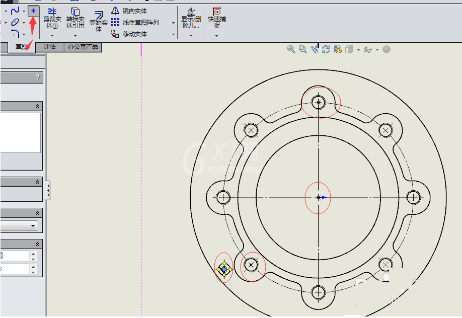 Solidworks绘制剖视图的操作方法截图