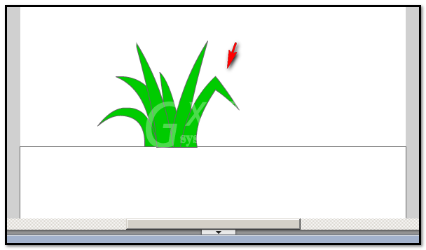 Flash绘制绿色小草的详细方法截图