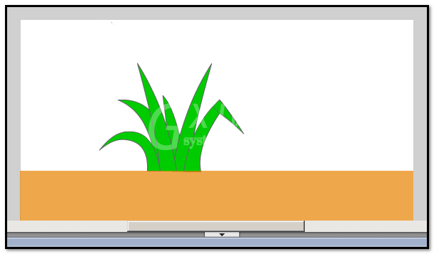 Flash绘制绿色小草的详细方法截图