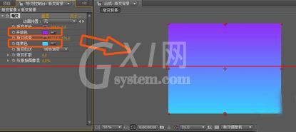 AE制作渐变背景特效的操作方法截图