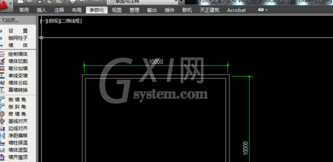 AutoCAD2018绘制墙体的操作方法截图