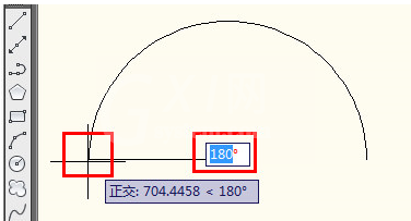 AutoCAD2018制作半圆的操作方法截图