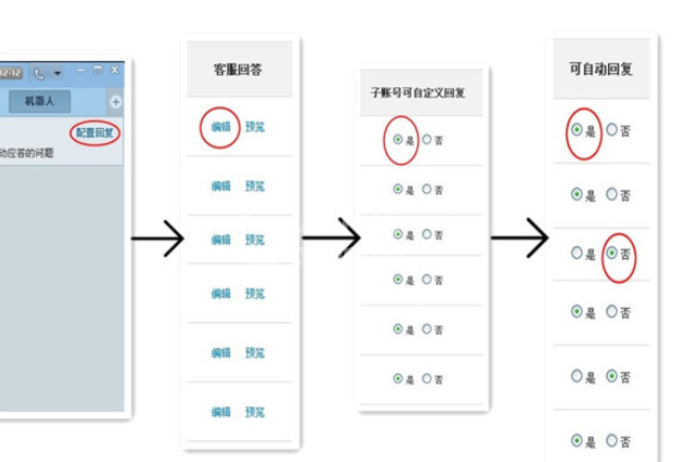 千牛中使用智能机器人的具体操作步骤截图