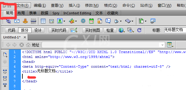 dreamweaver cs6不写代码添加mwta标签的具体步骤介绍截图