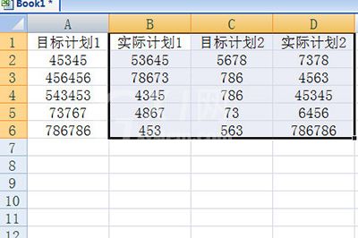 Excel隔列复制粘贴的操作步骤截图