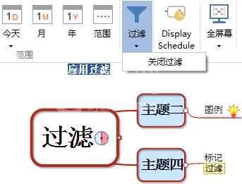 MindMapper中过滤功能的方法步骤截图